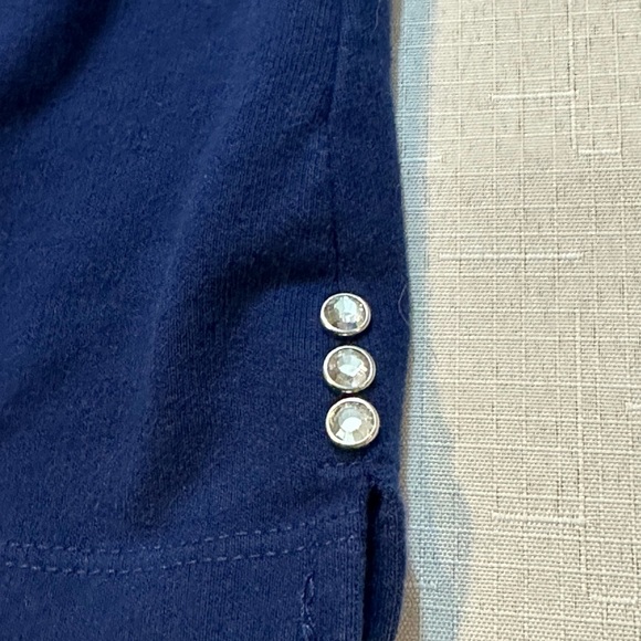 Quacker Factory Skort Women’s 3X Blue Pull On Stretch Skirt Shorts Plus Size - Picture 7 of 15